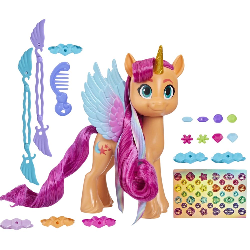 My Little Pony Sunny Starscout Ribbon Hairstyles 17 Pieces 5+