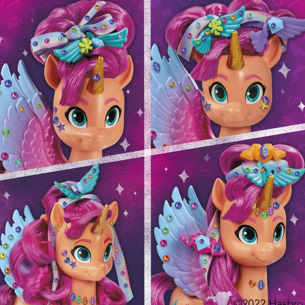 My Little Pony Sunny Starscout Ribbon Hairstyles 17 Pieces 5+