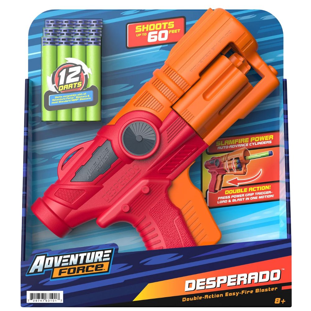 Nerf Adventure Force Desperado 12 Darts 8+