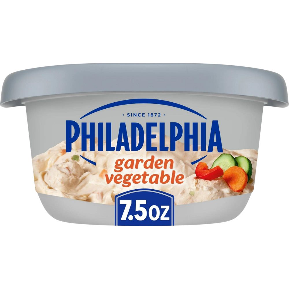 Queso Crema Philadelphia Garden Vegetable 212g