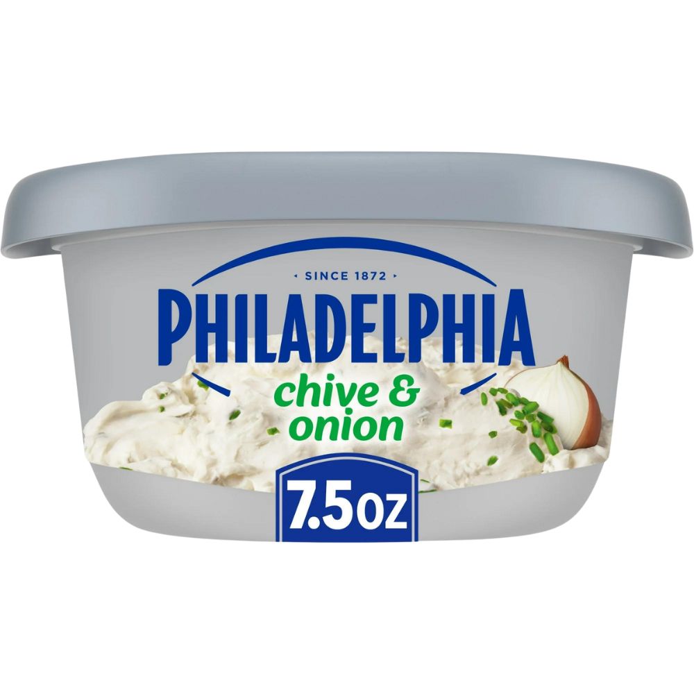 Queso Crema Philadelphia Chive and Onion 212 gr