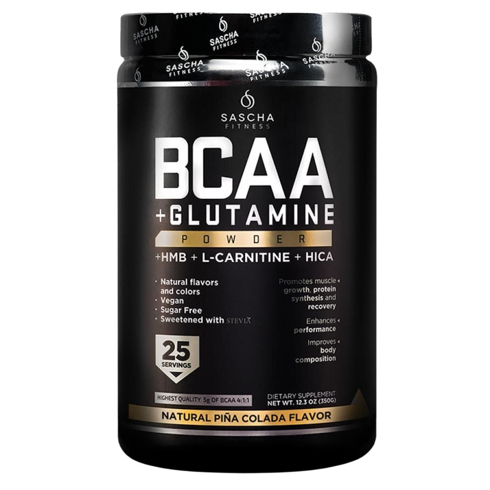 BCAA con Glutamina by Sascha Fitness Piña Colada 362,5 gr