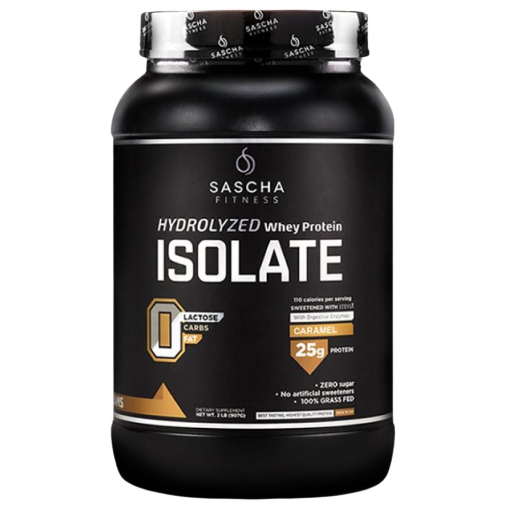 Whey Protein Hidrolizada Isolate by Sascha Fitness sabor Caramelo 957g