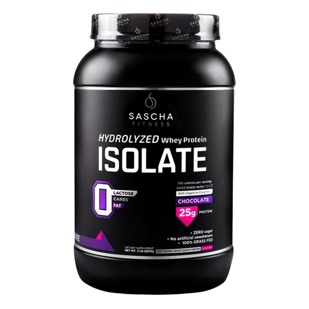 Whey Protein Hidrolizada Isolate by Sascha Fitness sabor Chocolate 986g