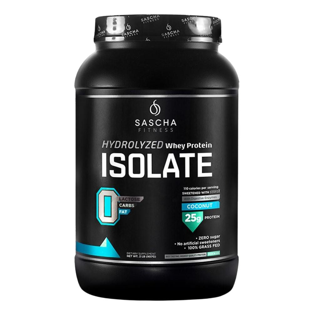 Whey Protein Hidrolizada Isolate by Sascha Fitness sabor Coconut 957g