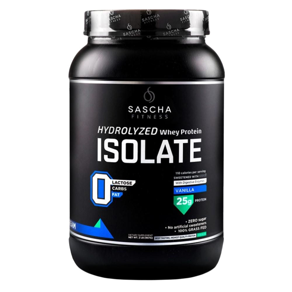 Whey Protein Hidrolizada Isolate by Sascha Fitness sabor Vainilla 957g