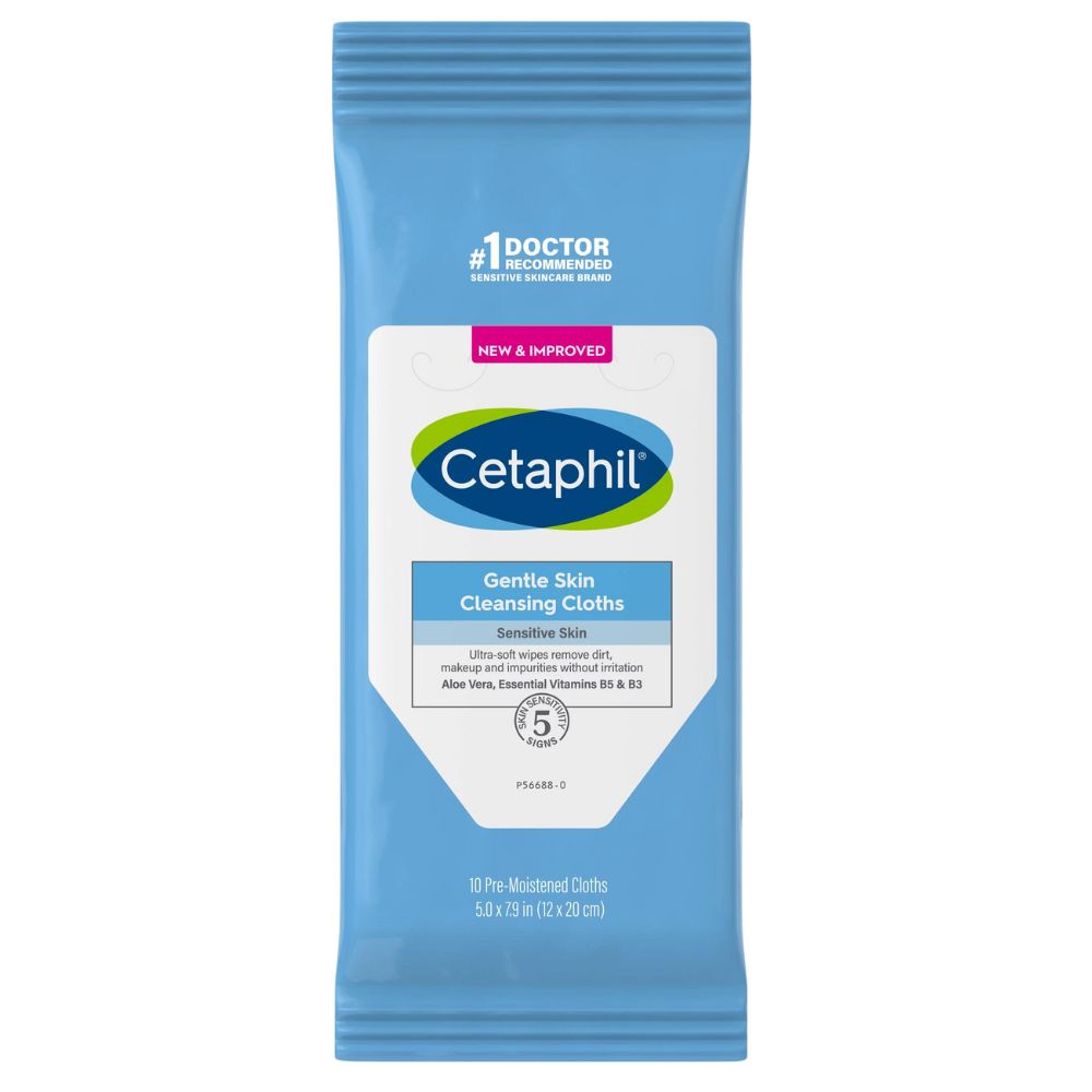 Cetaphil Gentle Skin Cleasing Cloths Sensitive Skin 25 Cloths