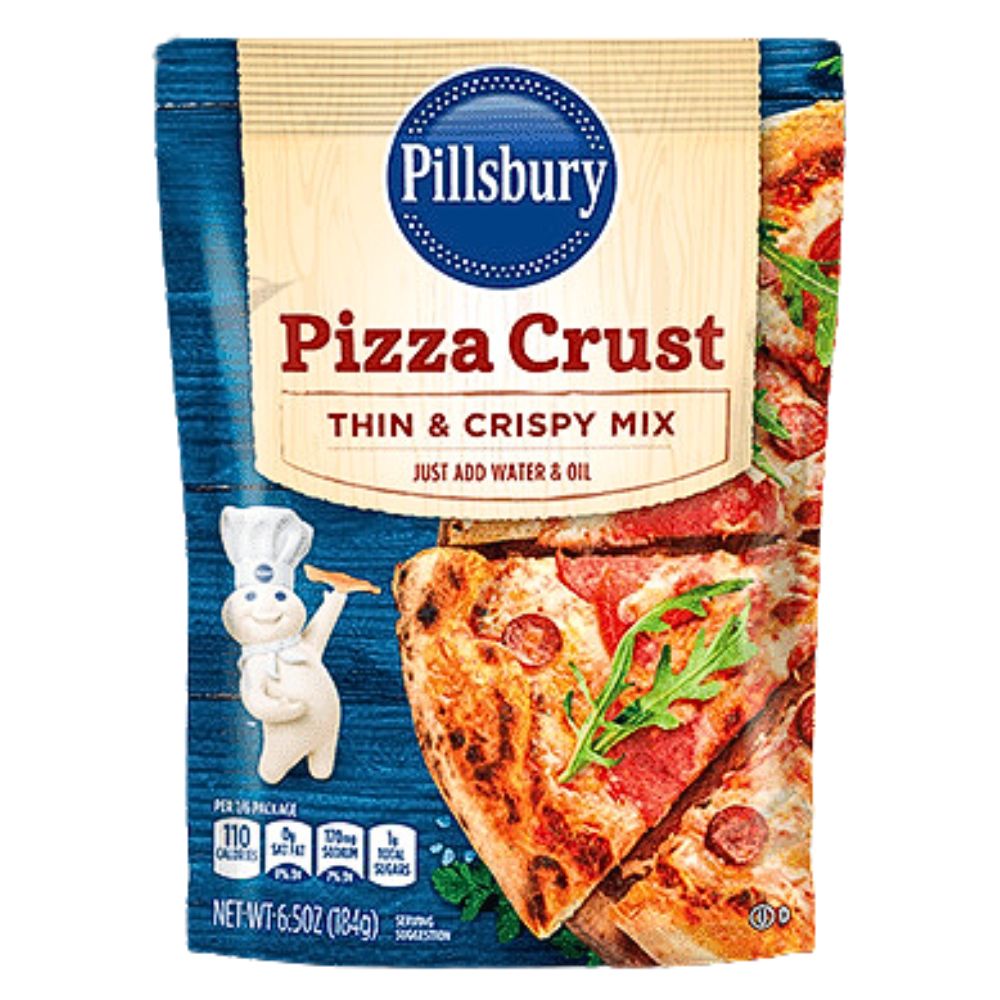 Pillsbury Pizza Crust Thin & Crispy Mix 184gr