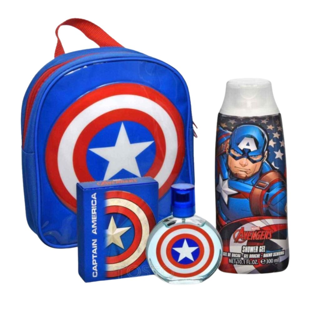 Capitan America Set Eau de Toilette + Shower Gel For Boy