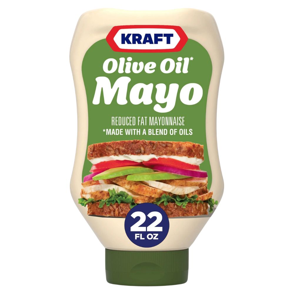 Kraft Mayo Olive Oil Reduced Fat Mayonnaise 650ml