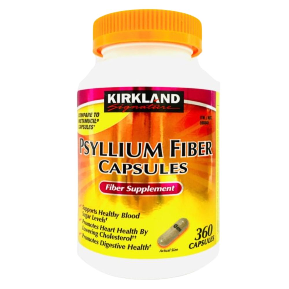 Kirkland Psyllium Fiber Capsules 360und