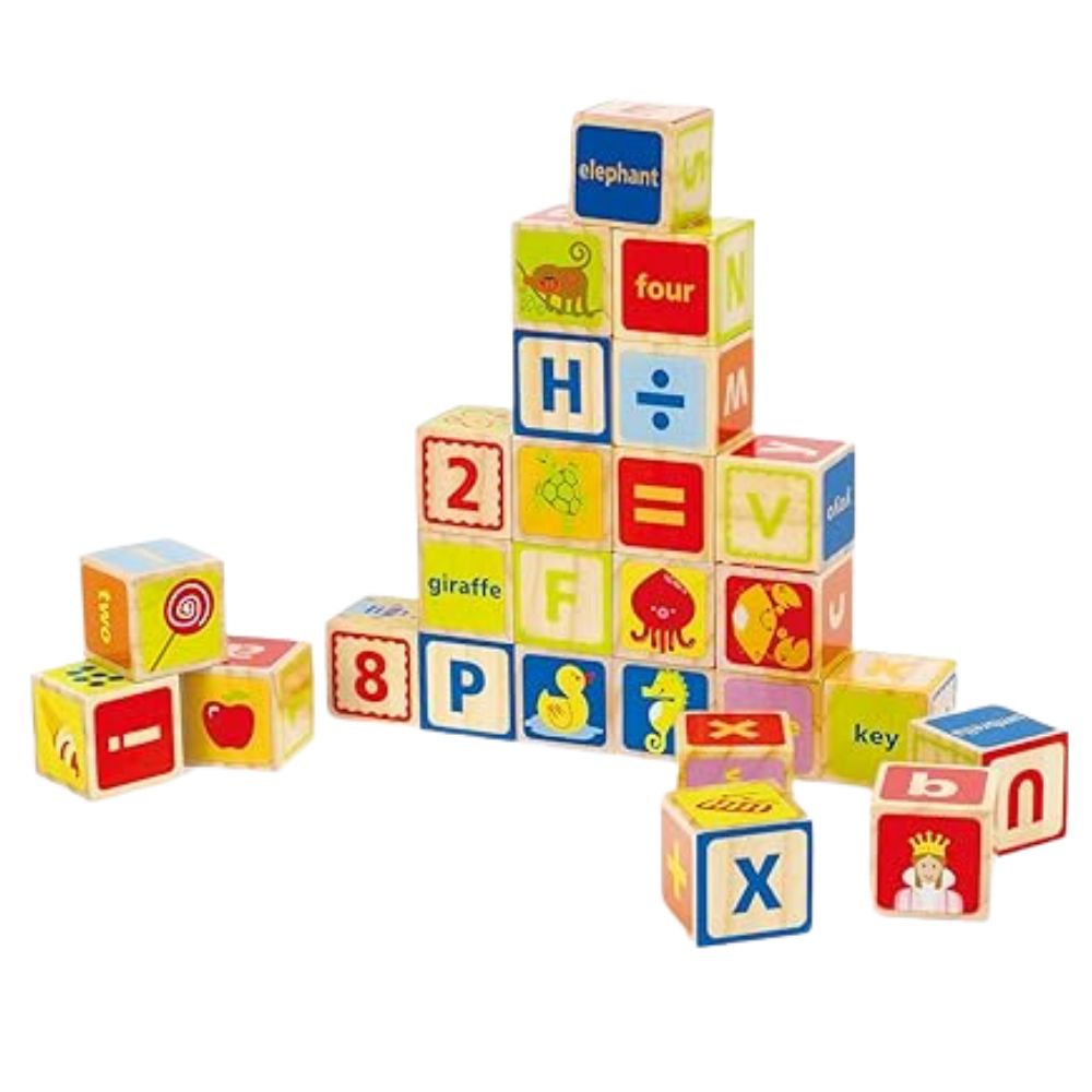 Hape ABC Blocks 26 Pieces 24m+