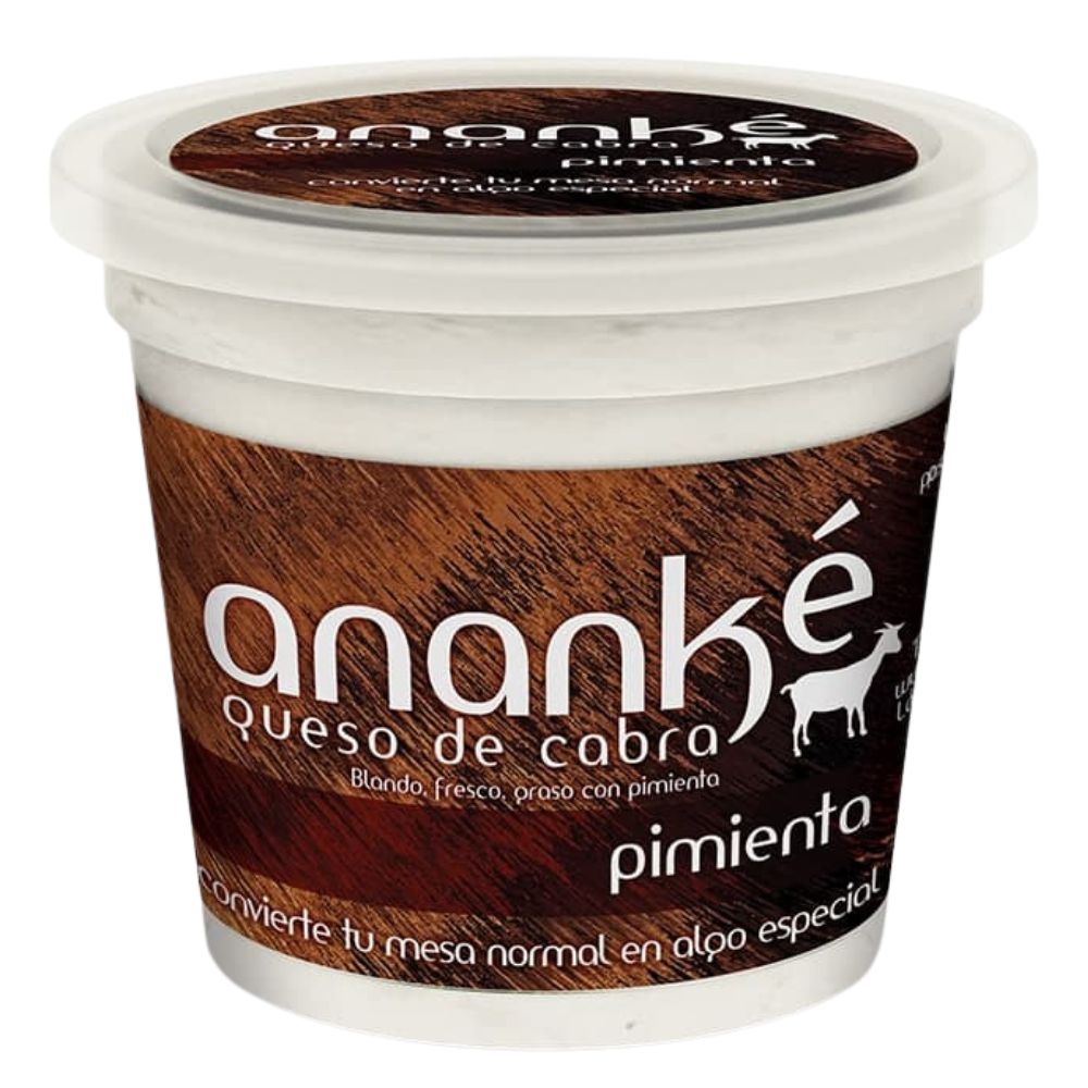 Queso De Cabra Ananké Blando Con Pimienta 200g