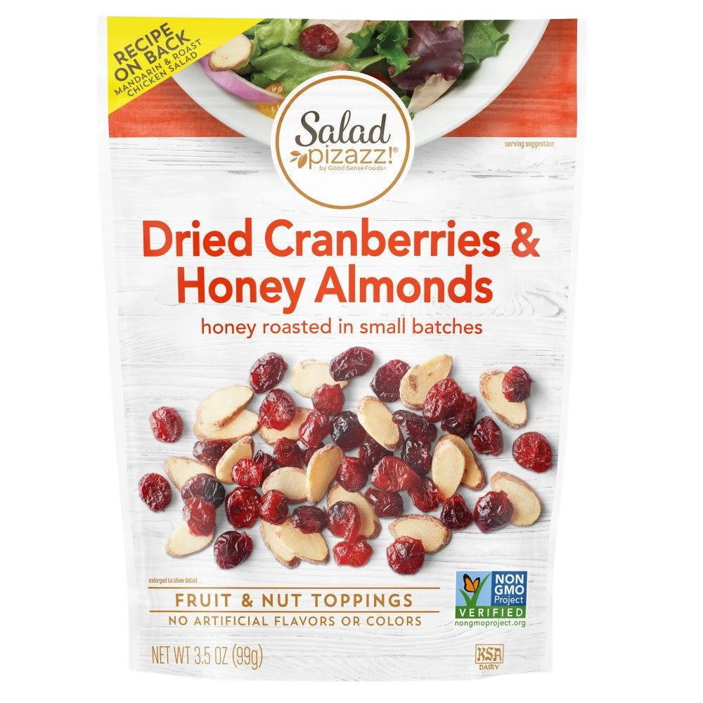 Salad Pizazz! Dried Cranberries & Honey Almonds 99g