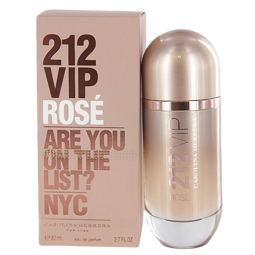 Carolina Herrera 212 VIP Rose Are You On The List? NYC Eau de Parfum For Women 80ml