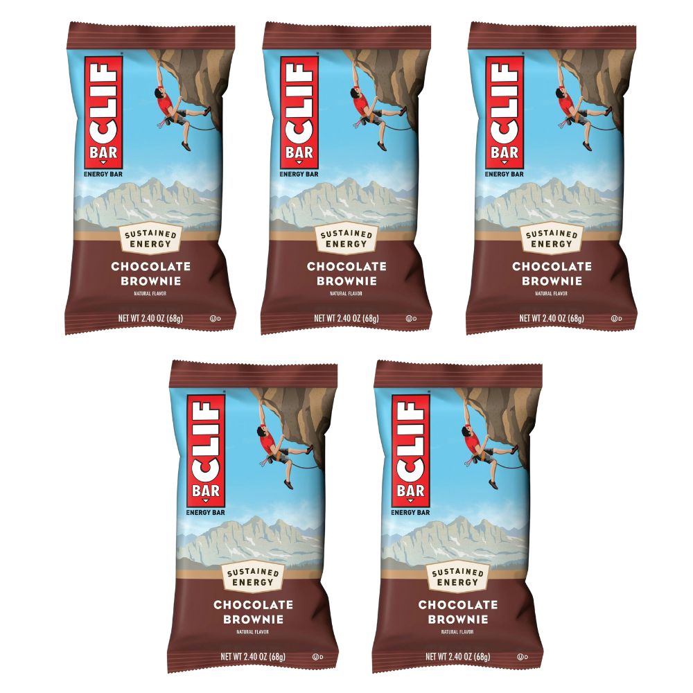 Clif 5 Und Energy Bar Chocolate Brownie 340gr