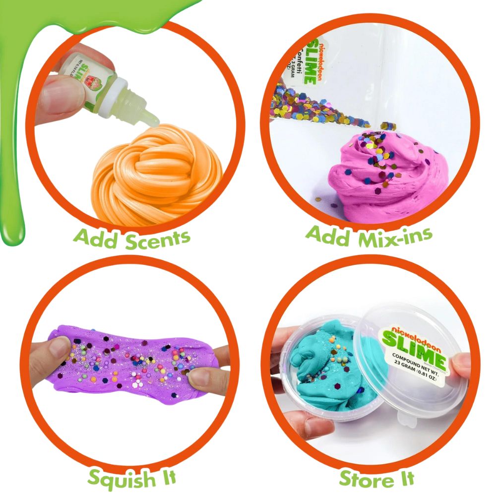 Nickelodeon Slime Mix & Play Party Time 92g 6+