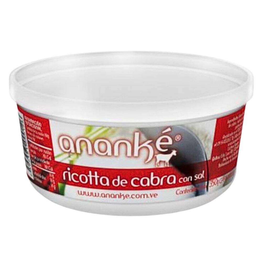 Ricotta de Cabra Ananké Con Sal 350g