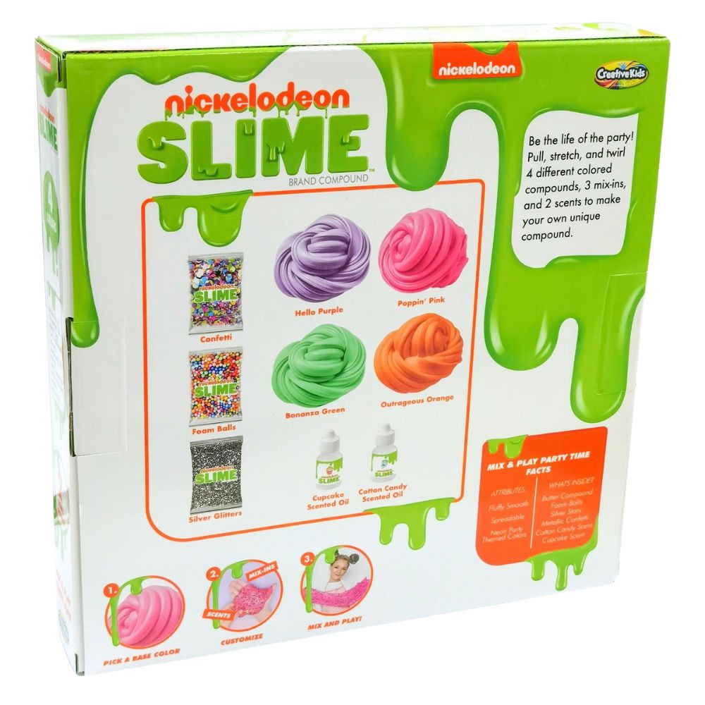 Nickelodeon Slime Mix & Play Party Time 92g 6+