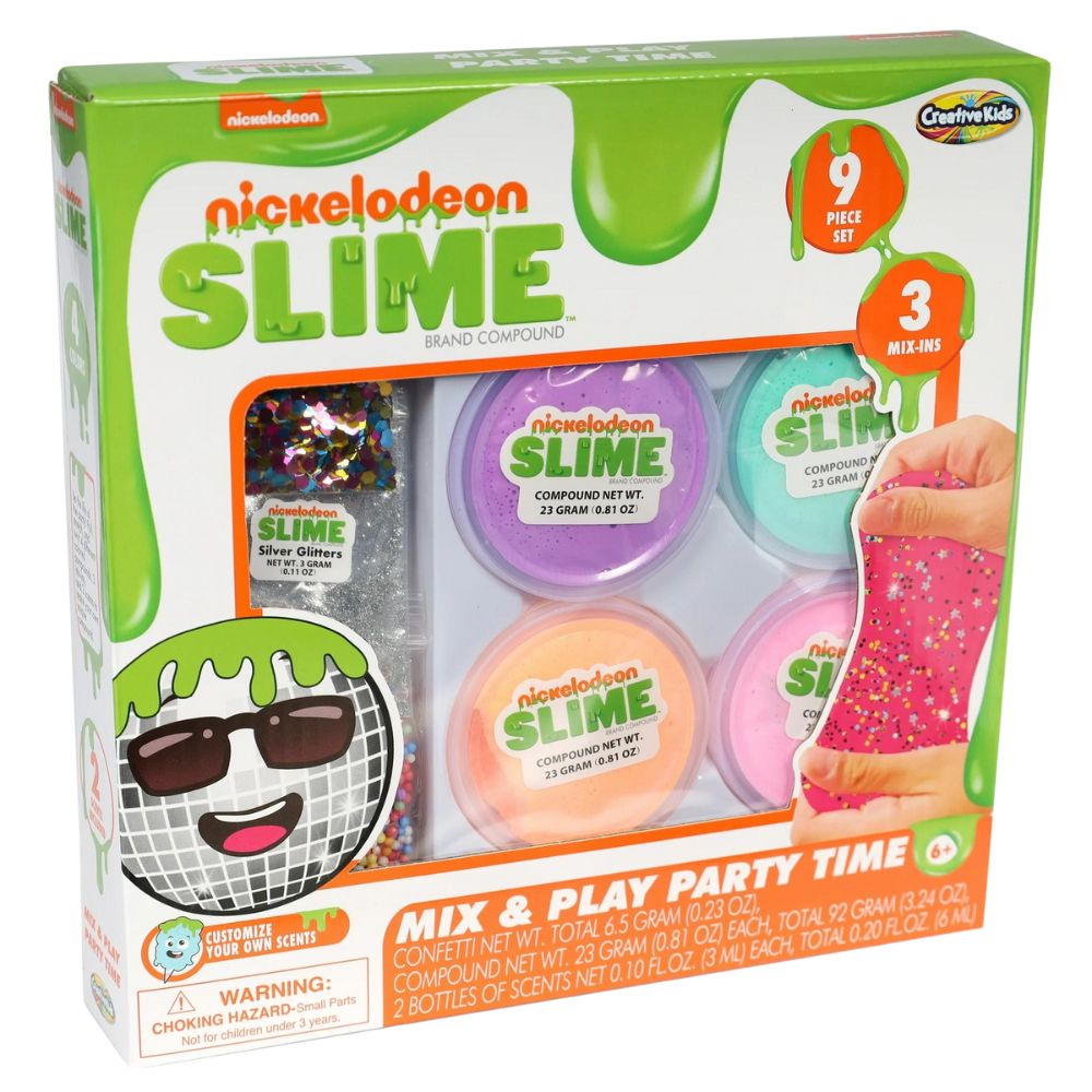 Nickelodeon Slime Mix & Play Party Time 92g 6+