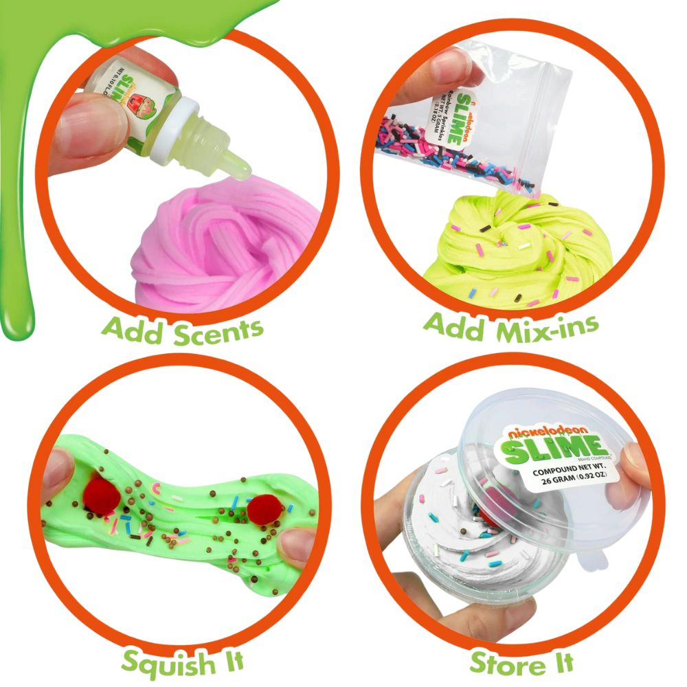 Nickelodeon Slime Mix & Play Sweet Shoppe 104g 6+