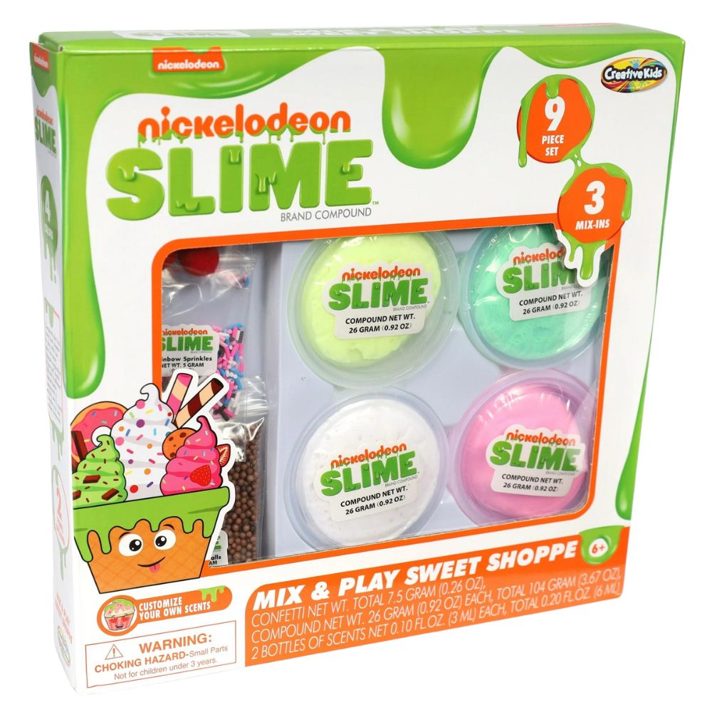 Nickelodeon Slime Mix & Play Sweet Shoppe 104g 6+