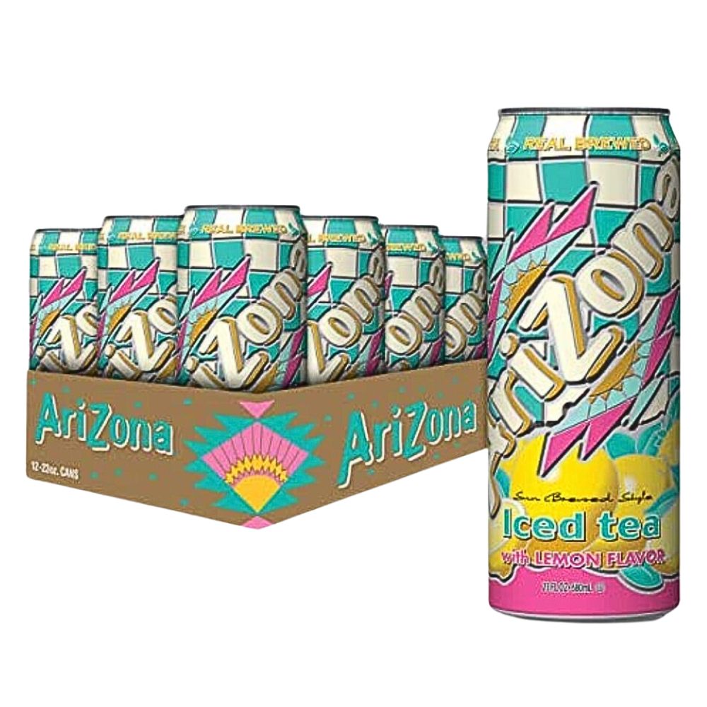 Arizona Ice Tea 24 Unidades  Lemon de 680ml