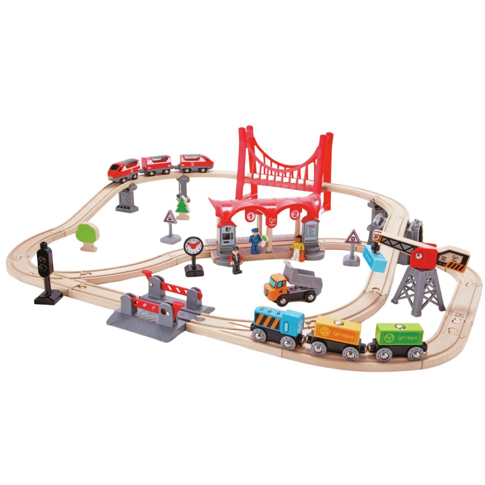 Hape Busy City Set Rail 3+