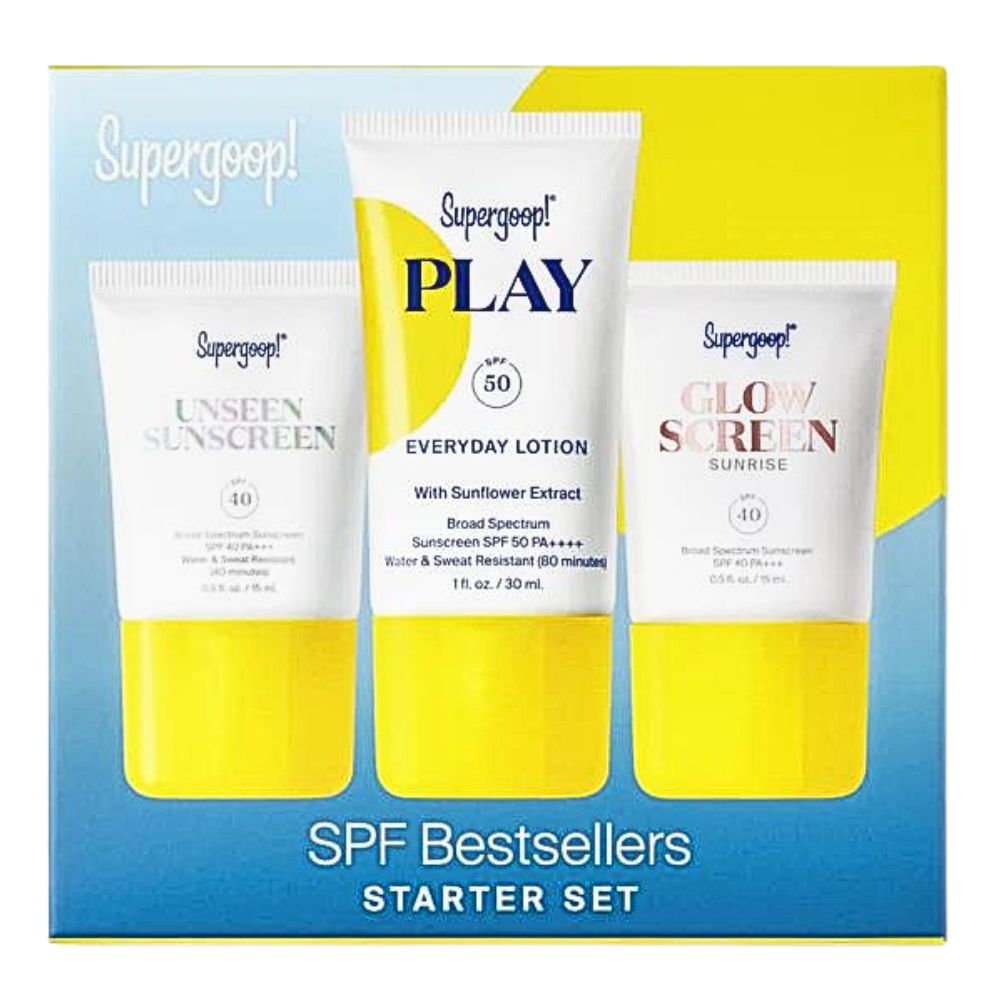 Supergoop Spf Betsellers Starter Set 3 Und