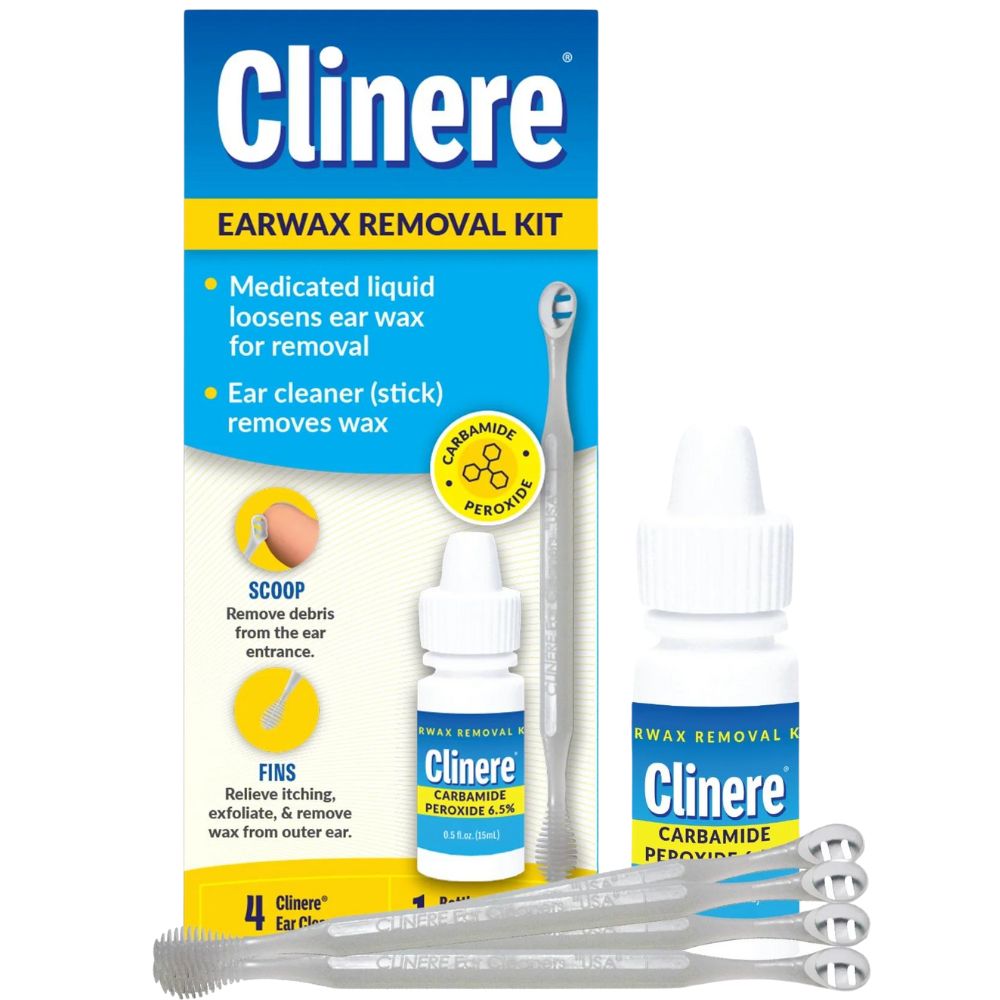 Clinere Earwax Removal Kit Ear Cleaners For Removing Wax 15ml