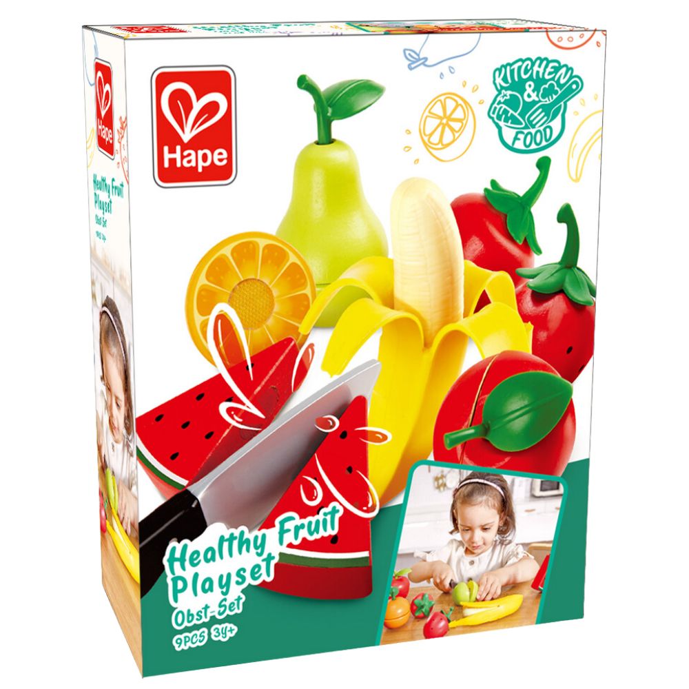 Hape Healthy Food Playset 9 Pieces 3+