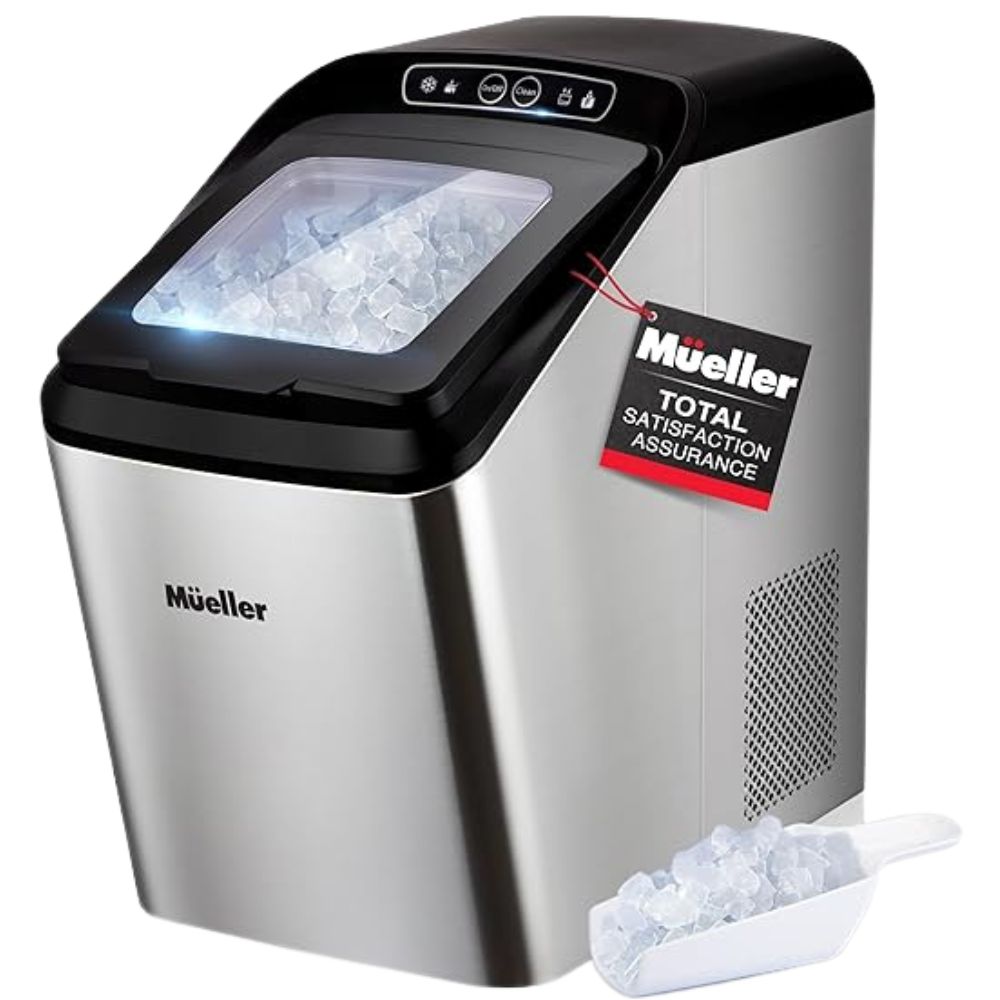 Mueller UltraSonic Fabricador de Hielo Nugget Ice 30lbs Of Ice Per Day (Recomendado por Sascha)