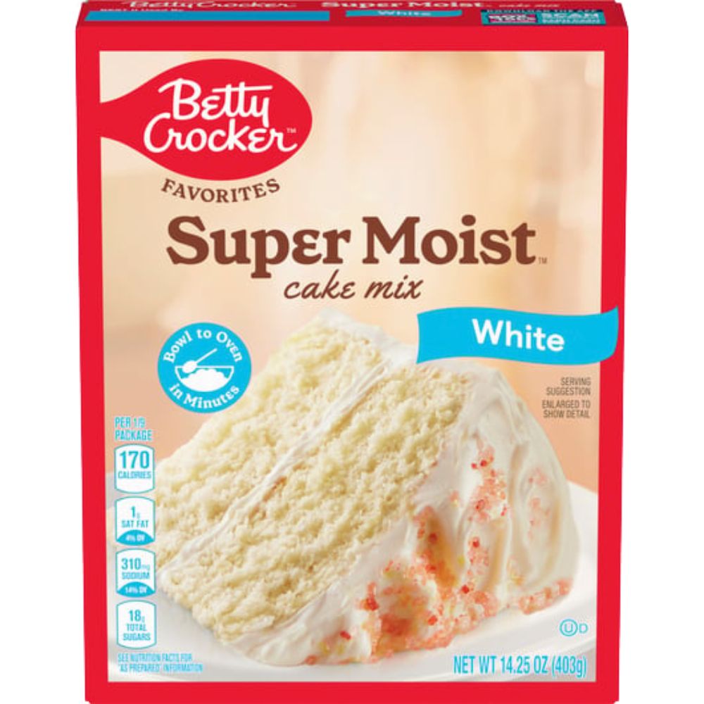 Betty Crocker Super Moist White Cake Mix 403gr