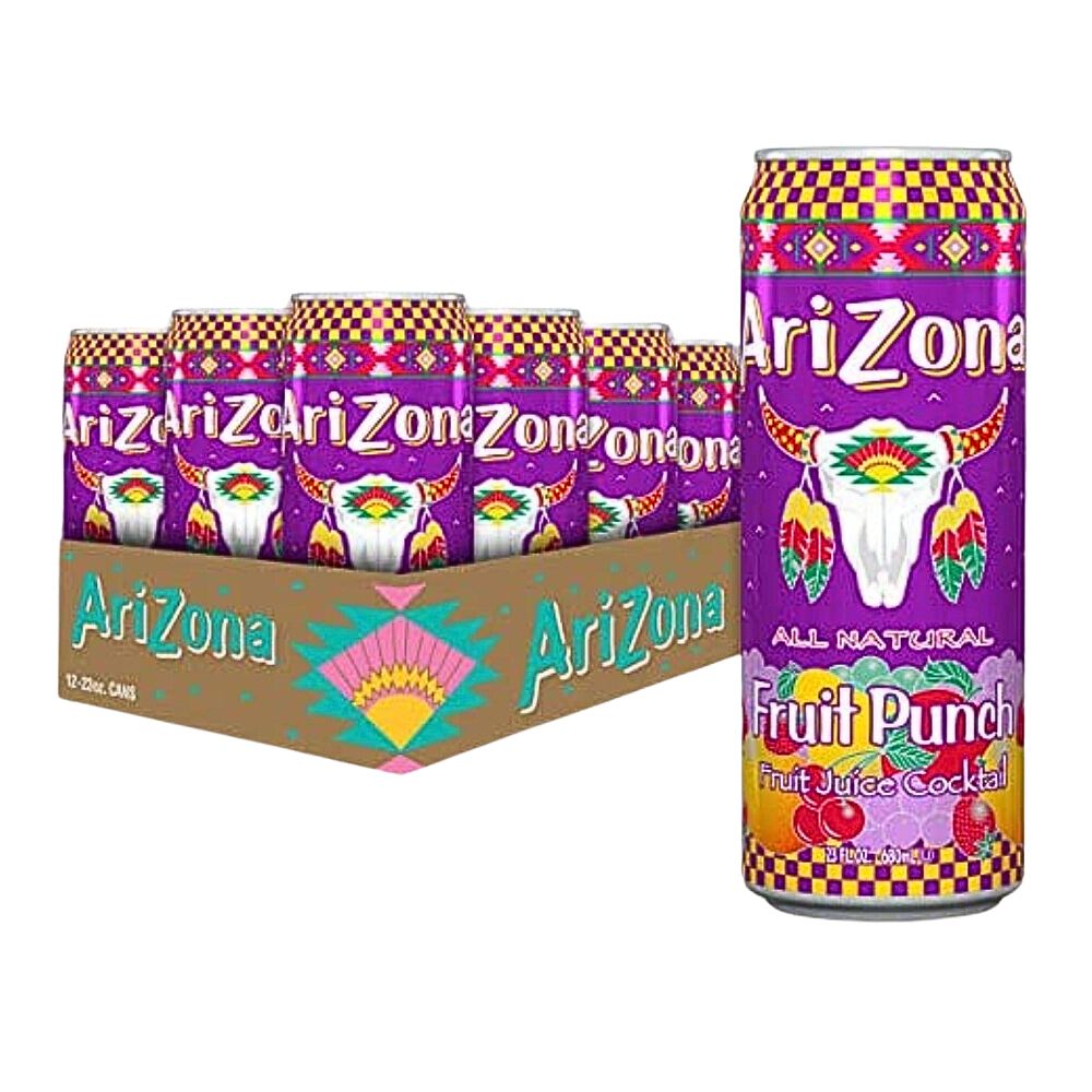 Arizona 30 Unidades Fruit Punch de 340ml