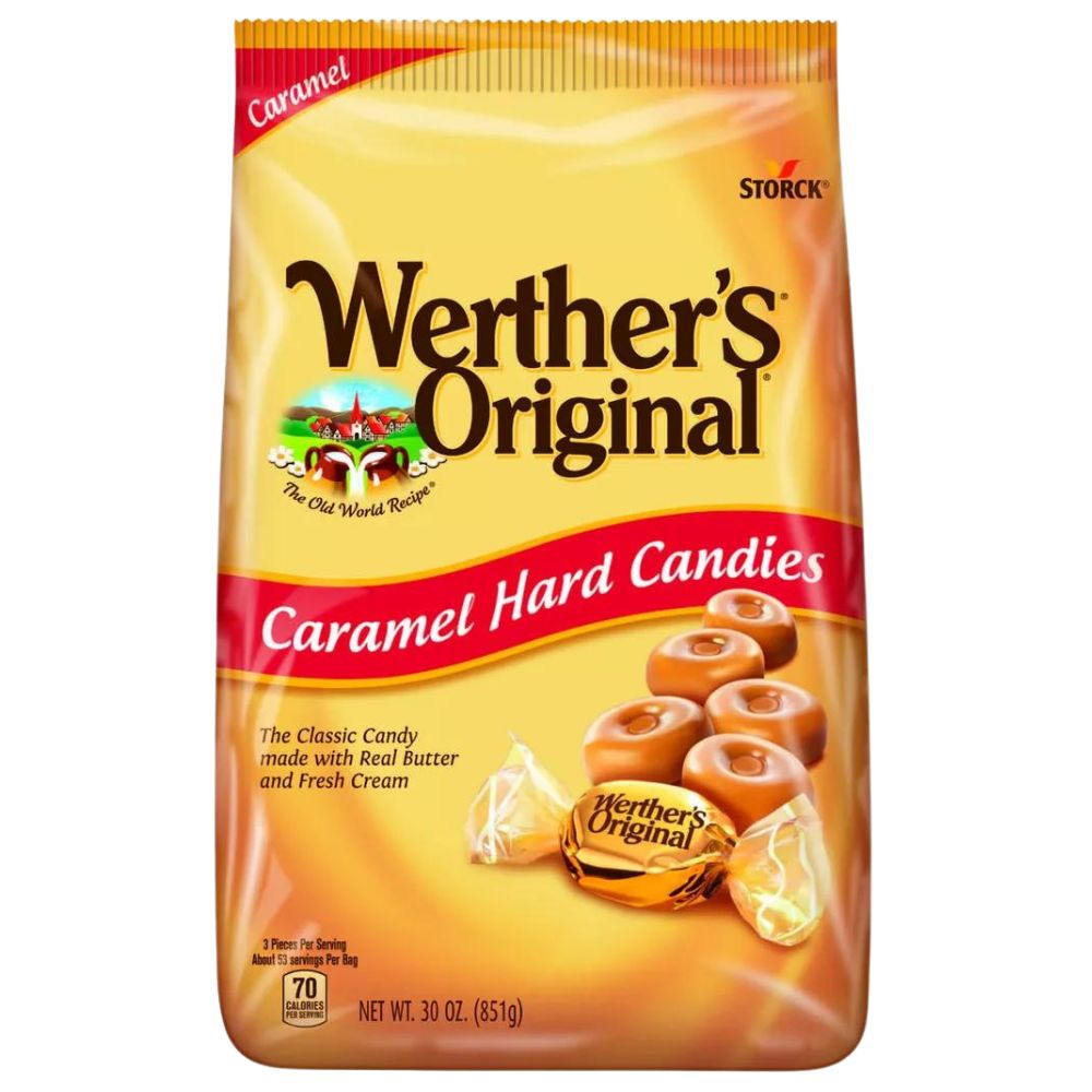 Werther's Original Caramel Hard Candies 851gr