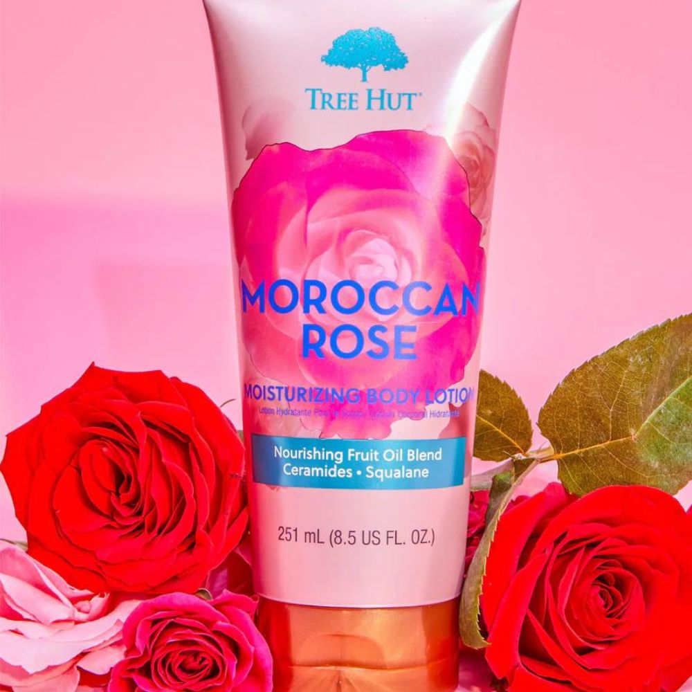 Tree Hut Moroccan Rose Moisturizing Body Lotion 251ml