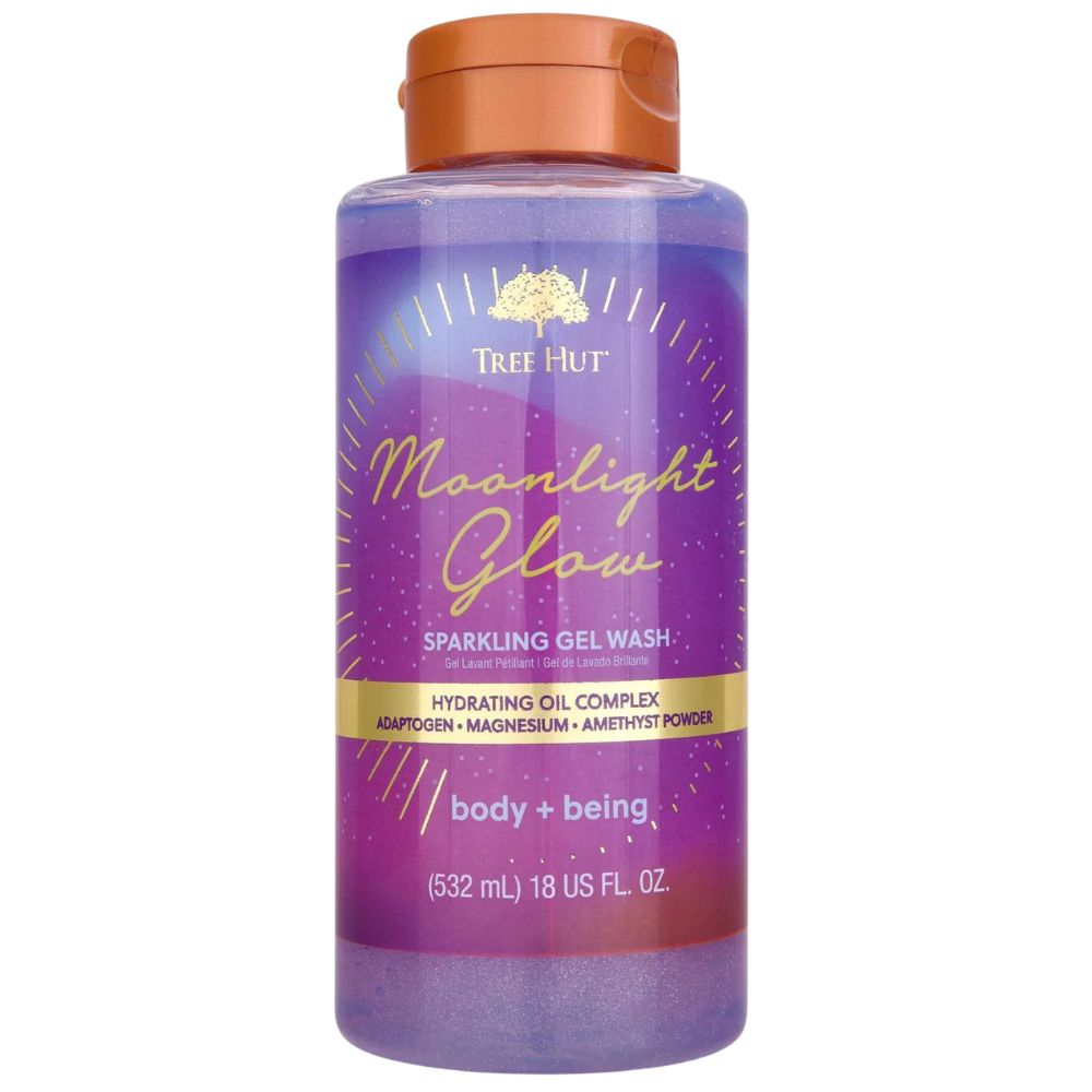 Tree Hut Moonlight Glow Sparkling Gel Wash Body + Being 532ml