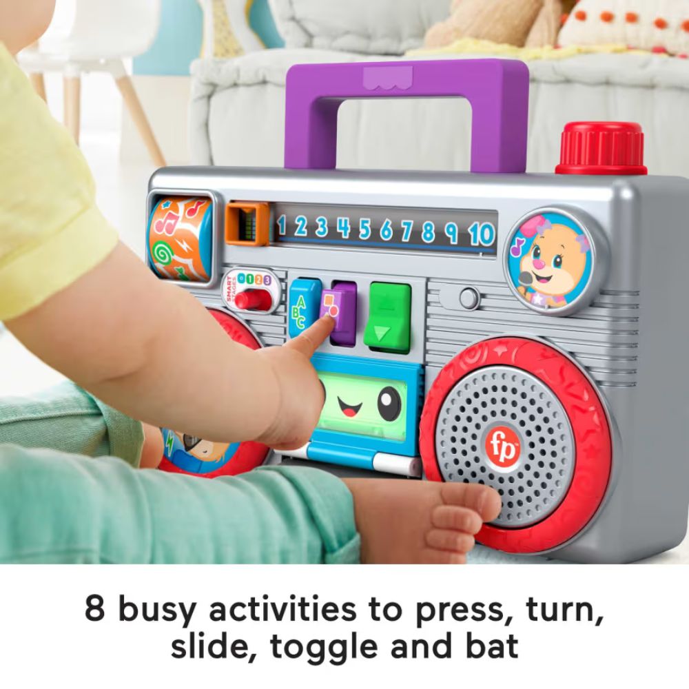 Fisher Price Busy Boombox Laugh & Learn 6-36m