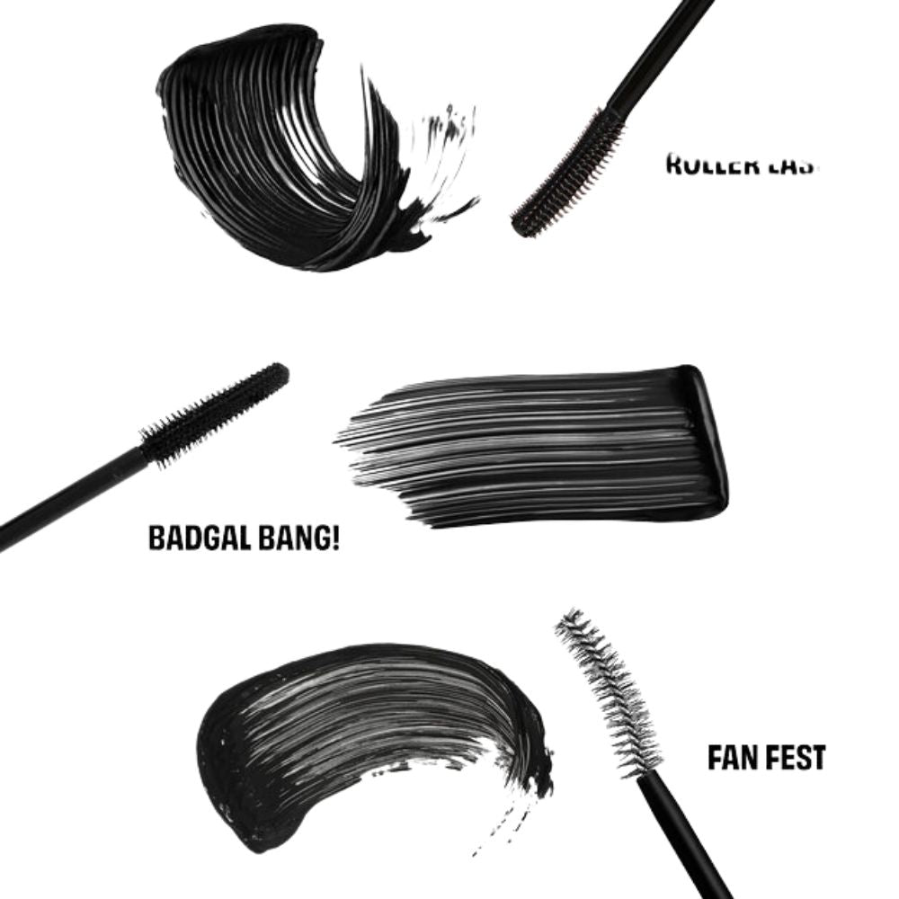 Benefit Lil Lash Trio Mini Adventures Badgal Bang Roller Lash Fan Fest Mascaras 3und