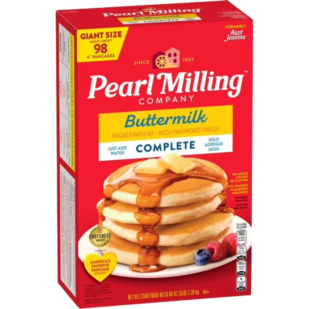 Pancake & Waffle Mix Pearl Milling Company Buttermilk Complete Gigante 2.26Kg