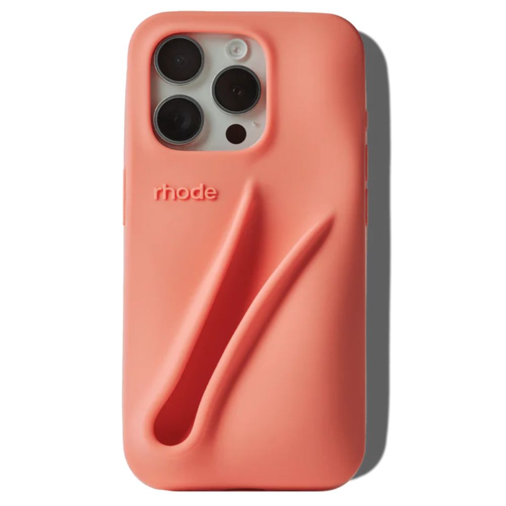 Rhode Lip Case Iphone 15 Pro Peach Pit