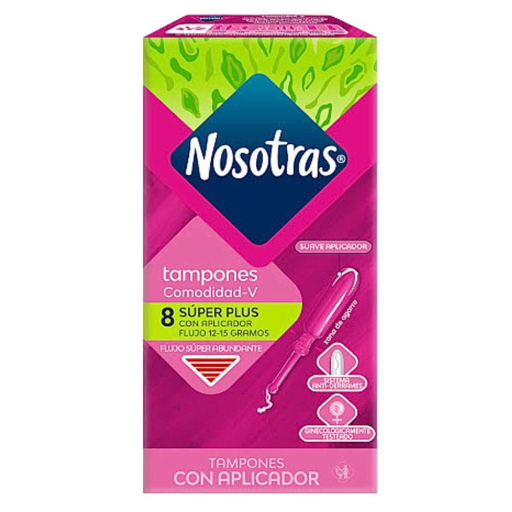 Nosotras Tampones Super Plus 8und