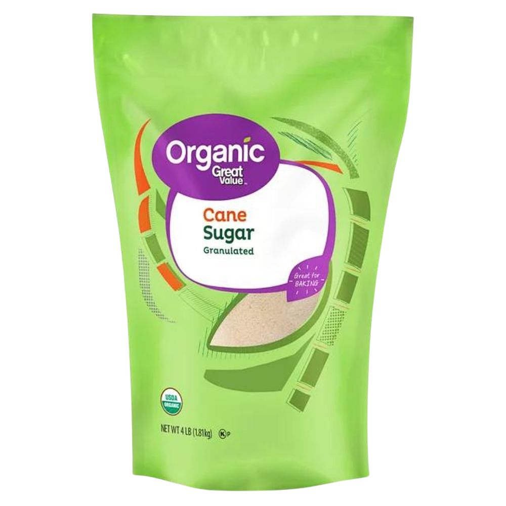 Great Value Organic Cane Azucar 907g