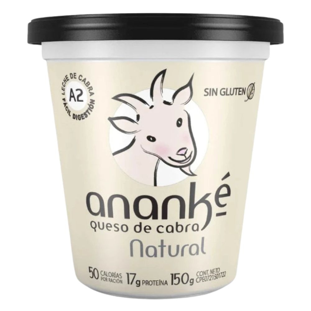 Queso De Cabra Ananké Cremoso Natural 150g