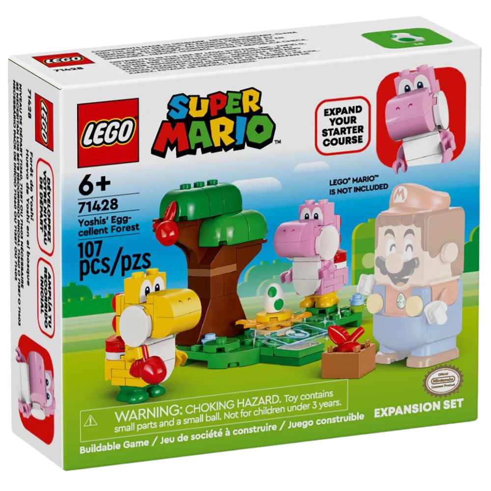 Lego Super Mario Yoshis' Egg-Cellent Forest 107 Piezas