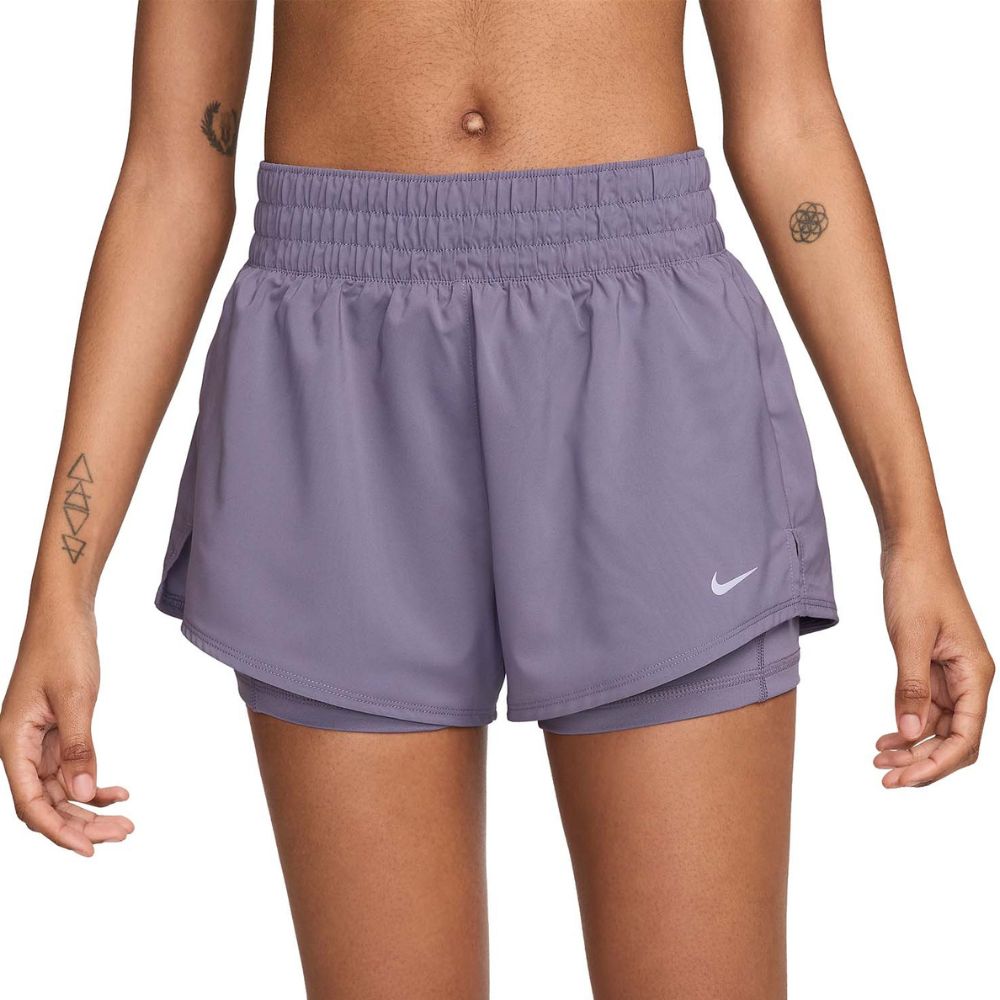 Nike One Dry Fit 3IN 2en1 Shorts Deportivos para Damas