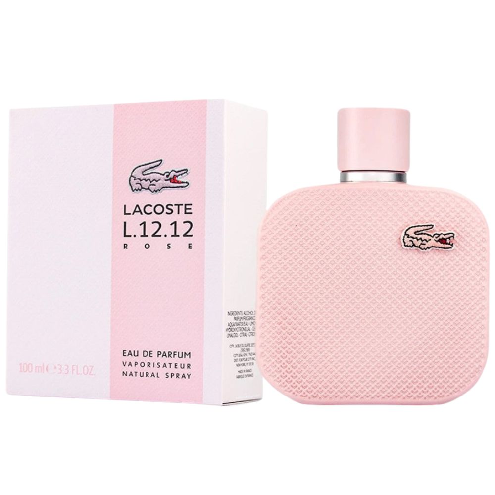 Lacoste L.12.12 Rose Eau De Parfum For Woman 100ml