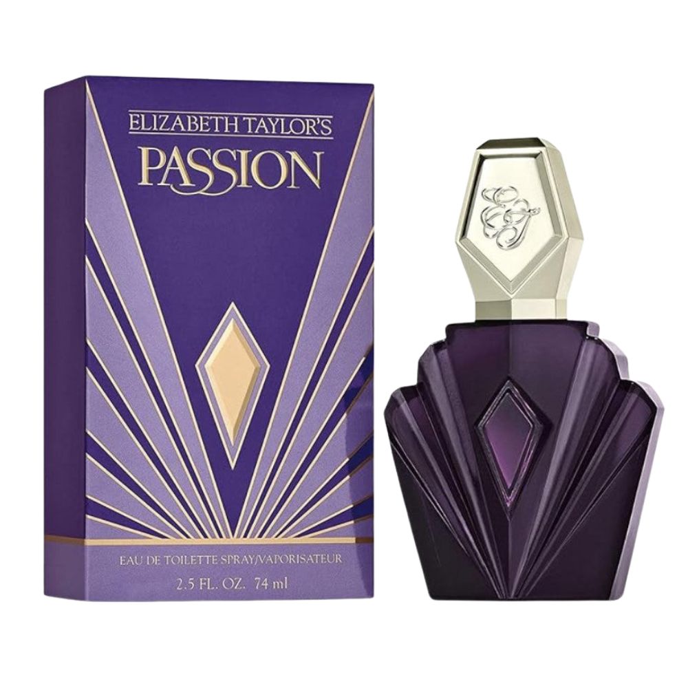 Elizabeth Taylor Passion Eau De Toilette For Woman 75ml