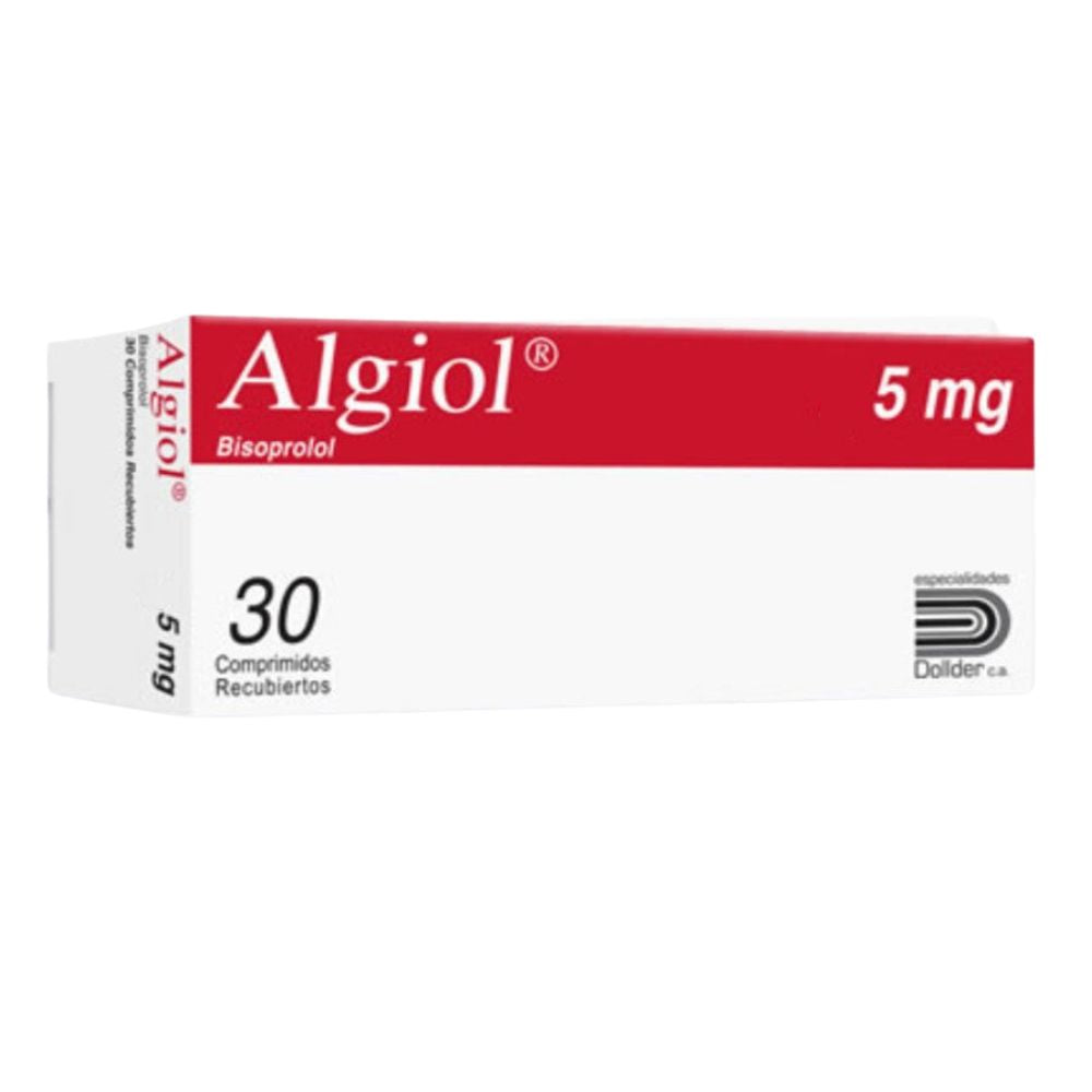 Algiol Dollder Bisoprolo 5mg 30Comprimidos Recubiertos