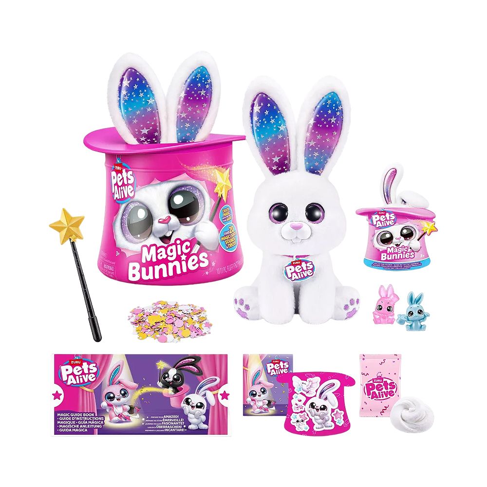 Zuru Pets Alive Magic Bunnies Blanco